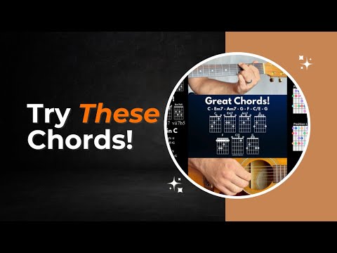 Try this great sounding chord progression with a relaxing vibe! Grab your guitar and play along!