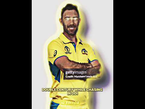 Glenn Maxwell Game Of Double Hundreds Afghanistan Again Match ODI Innings Status Video#shrots