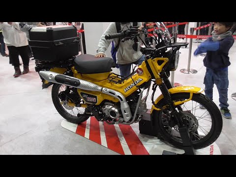 Honda New CT125 2024 turmeric yellow