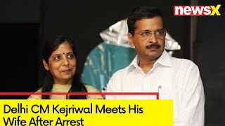 Sunita Kejriwal Meets CM Kejriwal | Suita Kejriwal To Brief Media | NewsX