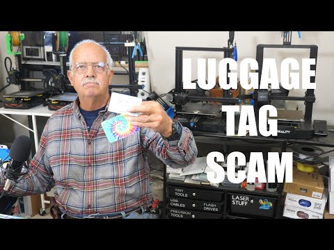 Luggage Tag SCAM! Watch Out!