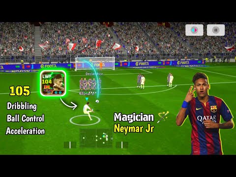 UCL Final Goal Scorer Neymar is here ☠️🫴🔥 Magician Double Booster Neymar 2015 Review in eFootball 25