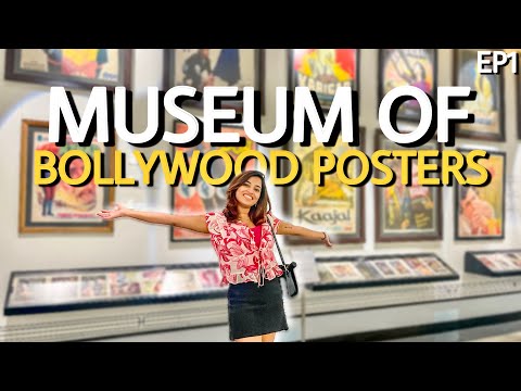 Exploring the Museum of Bollywood Posters - Unique Things to Do in Mumbai Ep1