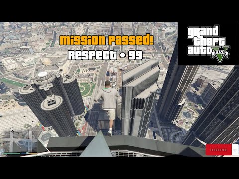 JUMPED from tallest building of GTA 5 but still alive! 😱 How??  Comment down if you got it. 😊