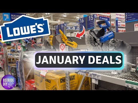 Lowes January Tool Deals and Savings 2025