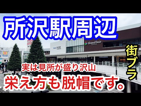 【イケてる都会】埼玉県「所沢駅」周辺を散策！西武鉄道での都心のアクセス抜群な好立地はもちろんのこと、自然とも共存する美しい街だった！