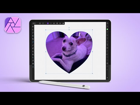 How To Make A Clipping Mask with Affinity Photo for The iPad