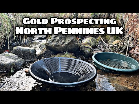 Gold prospecting in the North Pennines Gold Panning UK