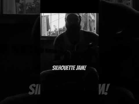 Silhouette jam! #music #youtubeshorts #viralvideo #viralshorts #guitar #trendingshorts