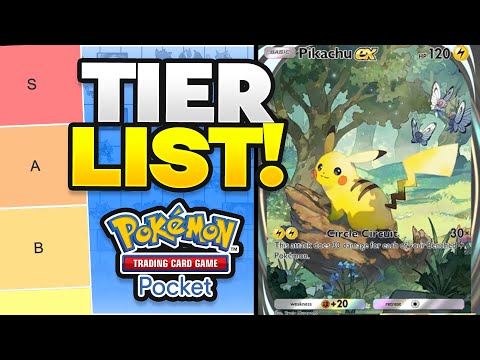 Pokemon TCG Pocket TIER LIST! (Full Explanations)