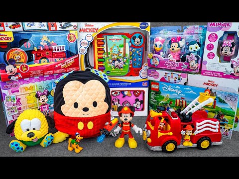 94 Minutes Asmr Unboxing With Cute Minnie Register Cash Toys | Disney Toys Collection | Review Toys