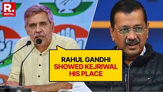 Amid Faceoff Between AAP & Congress, Sandeep Dikshit Says, 'Rahul Gandhi Showed Kejriwal His Place'