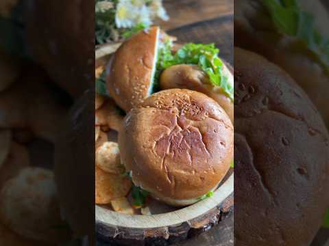 Desi aloo tikki burger ❤️