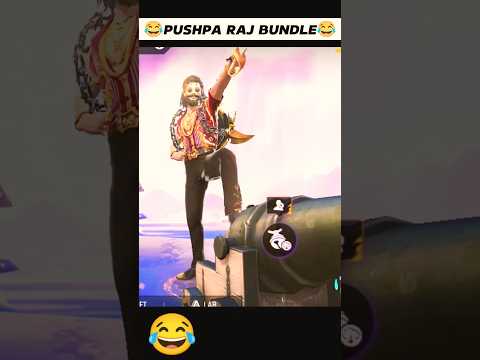 Pushpa Raj Bundle 😂 -#freefire #funny #shortsvideo #shorts