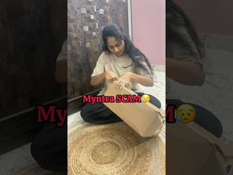 SCAM in Myntra 😥❌#janvika#shorts#myntra#myntrashopping #myntrahaul #myntrafinds#youtubepartner