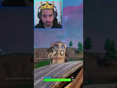 Abdlc mocking himself as a noob in Fortnite