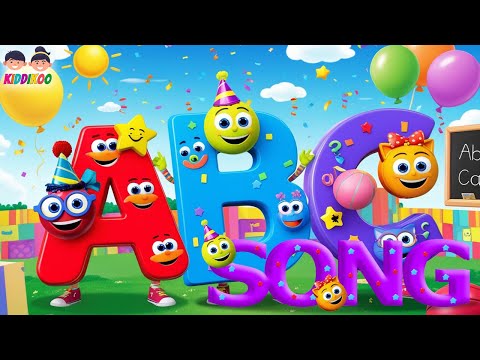 ABC Phonics Song - A for apple Phonics sounds - ABCs Alphabet Nursery Rhymes for Kiddos - KIDDIKOO