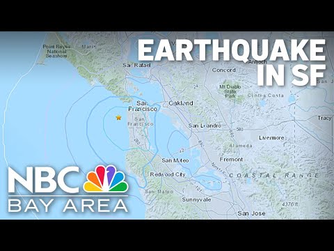 3.7 magnitude earthquake strikes in San Francisco