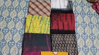 Beautiful Kota Doria Cotton Sarees।। New collection।।Hand Block Print Sarees।। Fashion Trends