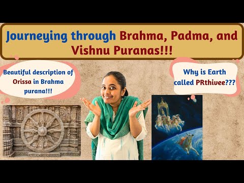 Samskritam Marvels: Unveiling the Secrets within Brahma, Padma, Vishnu Puranas!