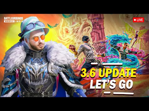 3.6 Update Here | Ultimate Royal Rank Push | Bgmi livestream