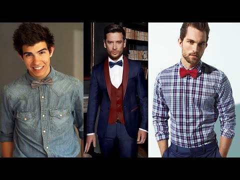 How To Wear Bow Tie/ Men's Fashion Ideas