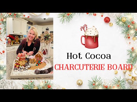 THE ULTIMATE HOT COCOA CHARCUTERIE BOARD #howto #cooking #homemade #christmas #handmade #party