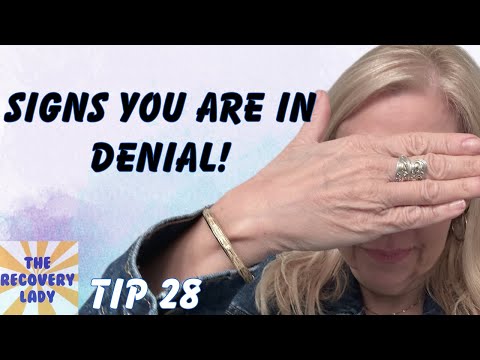 Signs you are in Denial!