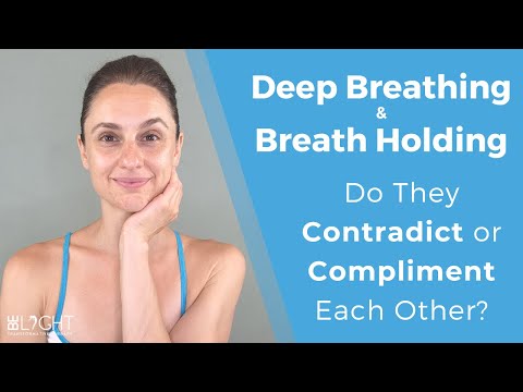 Do Deep Breathing and Breath Holding Contradict or Compliment Each Other?