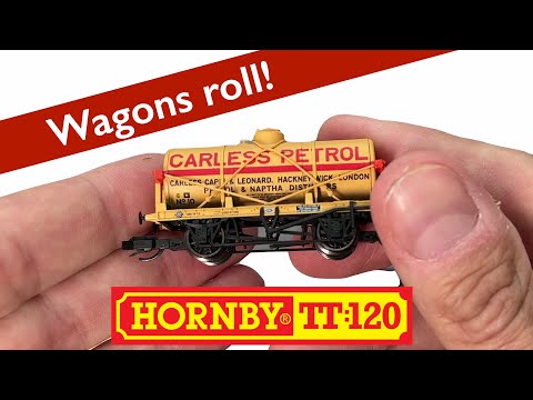 New Hornby TT120 12T Tankers & Toad Brake Van| Unboxing & review