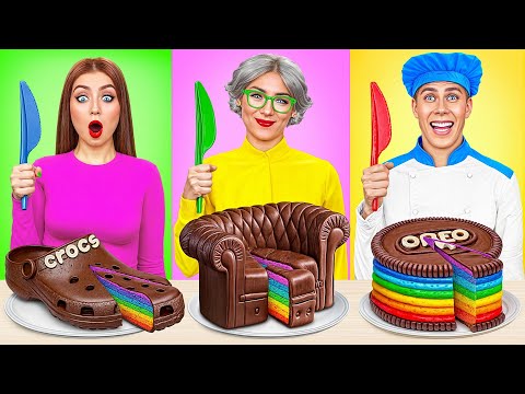 Me vs Grandma Cooking Challenge | Simple Secret Kitchen Hacks and Tools by Multi DO Smile