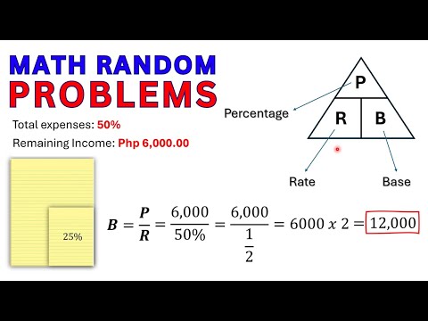 Math Random Problems - Numerical Ability_CSE, LET Reviewer, NAPOLCOM