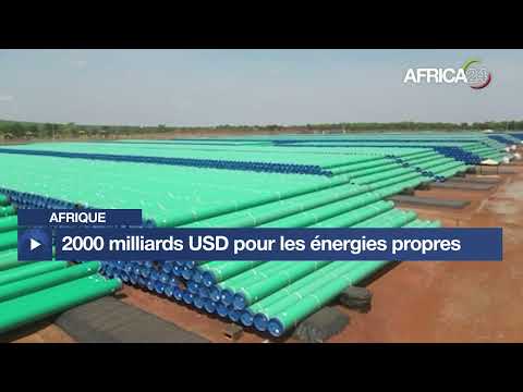 Afrique : 2000 milliards USD requis pour les énergies propres