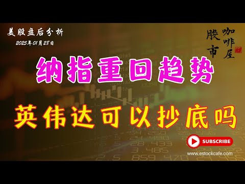 谨慎乐观 个股分析 BTC SOXX NVDA ASML AAPL TSLA HIMS VST SKX BABA  【视频第734期】 01/28/2025