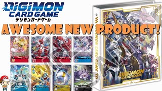 Digimon TCG Royal Knights Binder Set Looks Amazing! 1st Official Binder! (Digimon TCG News)