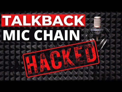 Nail This Talkback Mic Chain For Better Recordings