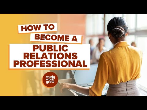 How to become a Public Relations Professional