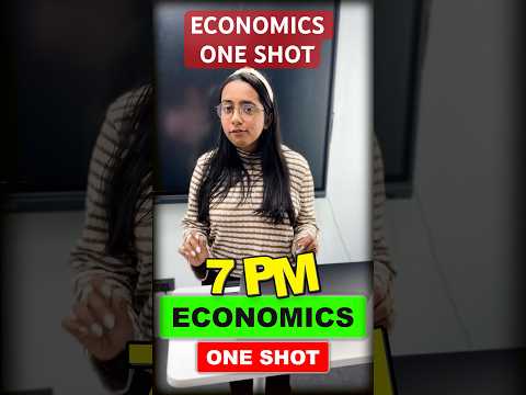 Economics One Shot Class Update @7 PM, Monday #cbseclass9 #sst