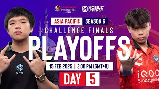 🔴 [ID] AP MLBB | Snapdragon Mobile Challenge Finals Playoffs | Season ke-6 | Hari 5