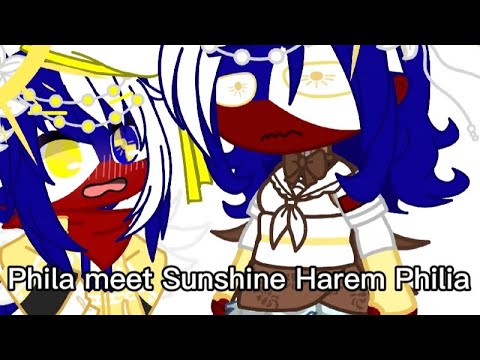 Phila Meet sunshine Harem Philia// Countryhuman