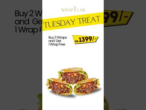 The Tuesday Treat is here😋 #food #trending #wrap #viralvideo #shorts #foodie #shortvideo #shortsfeed