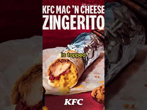 KFC has 3 new items today! 3 new snack wraps!