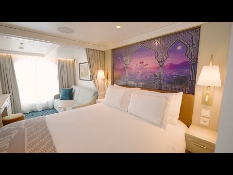 Disney Treasure - Deluxe Oceanview Stateroom (Categories 9A and 9B) | Disney Cruise Line