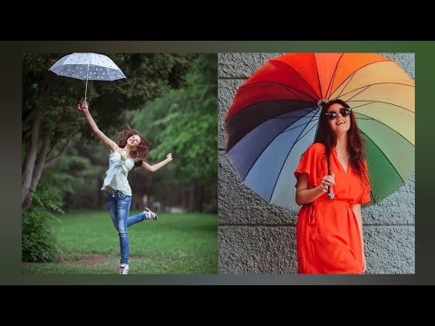 | rainy mood umbrella romantic mood in rain||| rainy season || rainy days