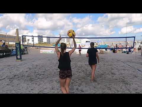 Super Girl Beach Volleyball JAX BEACH - Women's Open - Galinis/Semeniuk vs Genest/Schrock - Set 3