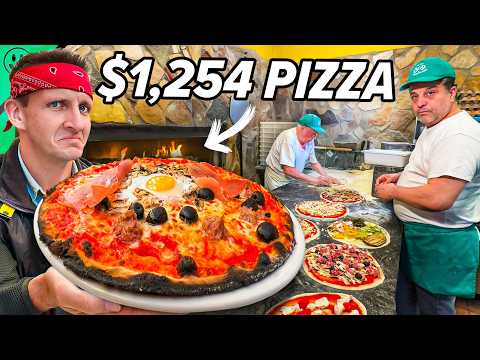 Italy’s Cheapest and Most Expensive PIZZA!! Worse Than Pizza Hut!!