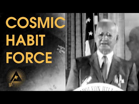 Cosmic Habit Force (1963) live lecture by Napoleon Hill