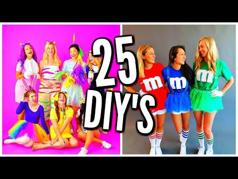 25 DIY Halloween Costume Ideas! Costumes For Groups & Couples!