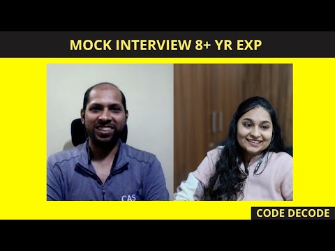 Mock Interview 8+ year Experience Java Developer | Spring Boot | Microservices | Code Decode