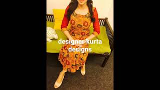 latest unique long kurta design for girls #kurtaneckdesigns #longkurtidesign #kurtakedesign #shorts